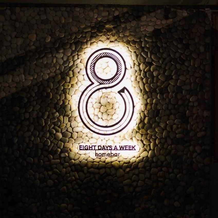 Eight Days A Week Homebar 