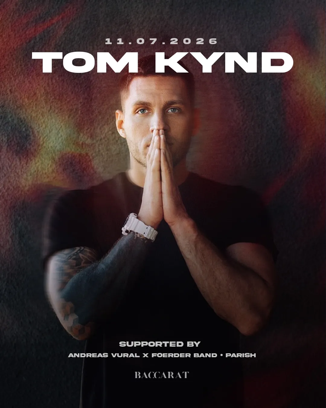 Saturday Lineup: Tom Kynd, Andreas Vural x Foerder Band